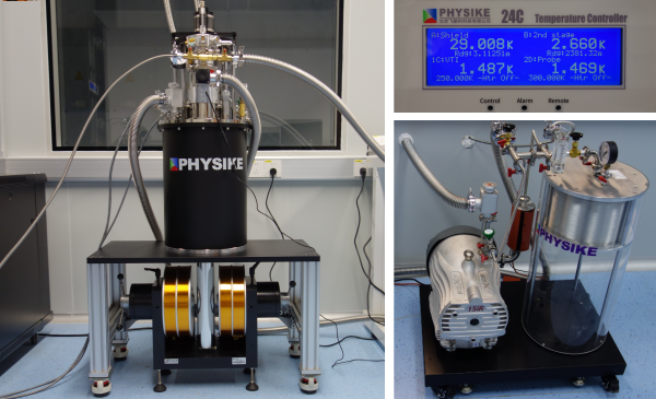 頂部裝卸型1.5K制冷機系統(tǒng)安裝成功