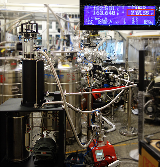 飛斯科用于ARPES實驗的開環(huán)低溫插件無液氦化升級成功 飛斯科用于ARPES實驗的開環(huán)低溫插件無液氦化升級成功