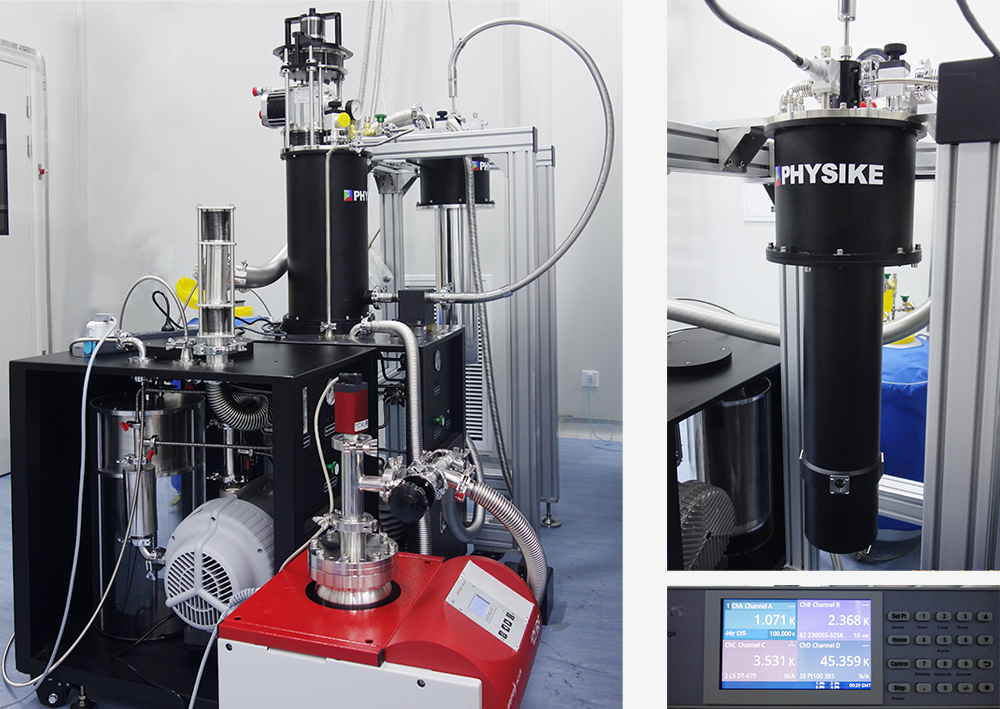 飛斯科低振動(dòng)干式亞K低溫系統(tǒng)安裝成功