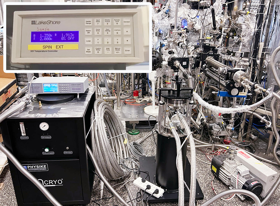 飛斯科開環(huán)ARPES低溫插件無液氦化升級(jí)成功