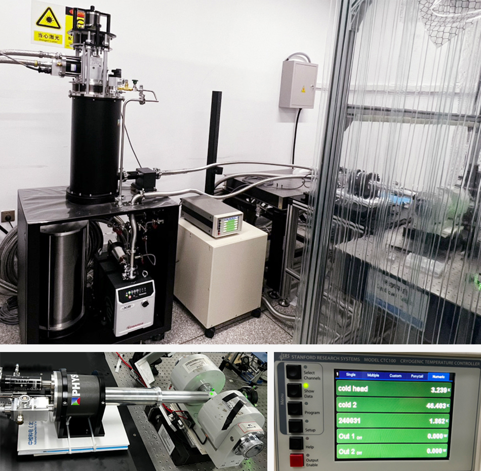 飛斯科用于MOKE測(cè)試的低振動(dòng)干式低溫系統(tǒng)安裝成功