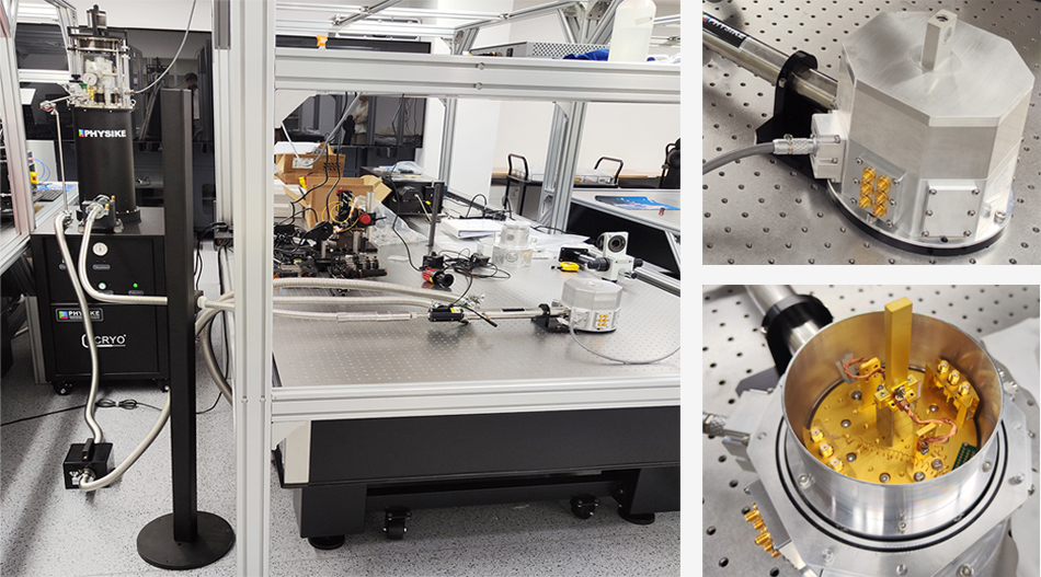 飛斯科集成納米定位臺和掃描臺的干式顯微低溫系統(tǒng)安裝成功