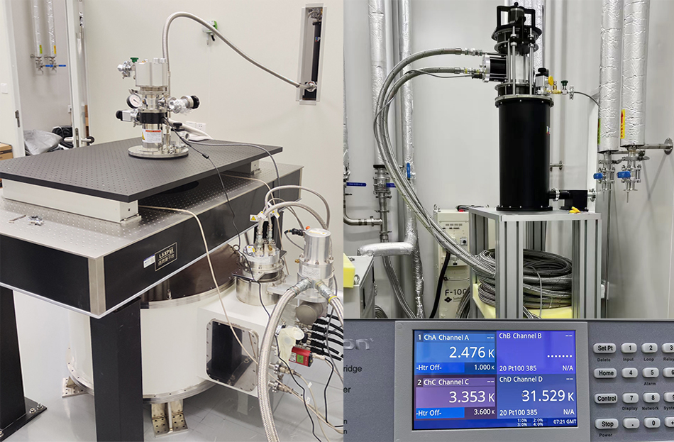 飛斯科低振動(dòng)干式頂部裝卸型低溫系統(tǒng)安裝成功