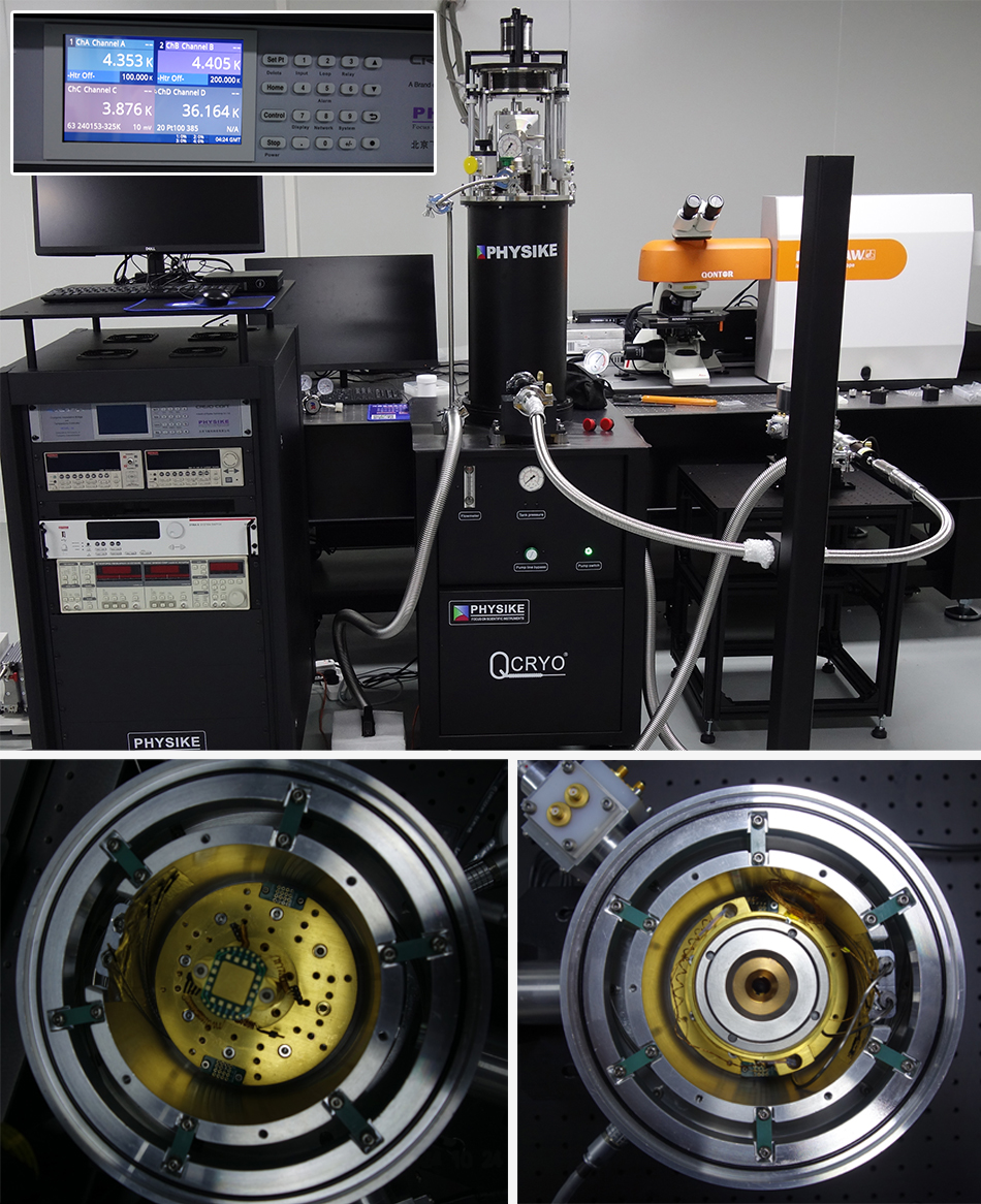 飛斯科低振動干式顯微高壓低溫測試系統(tǒng)安裝成功